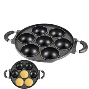 Round Cake Mold, 1 Box Non Stick Aluminum Die Cast Baking Pan, Muffin Pan, Baking Tool for Cupcake, Brownies, Scones, Cornbread, Bakeware