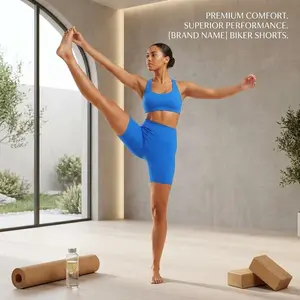 Women's High Waisted ButterLuxe Biker Shorts 6" - Spandex Workout Running Volleyball Yoga Shorts for Women, Comfortable Stretchy Breathable Activewear Perfect for Gym Fitness Training and Sports Activities