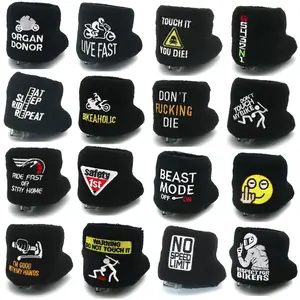 Motorcycle Front Fluid Oil Brake Reservoir Socks Cover