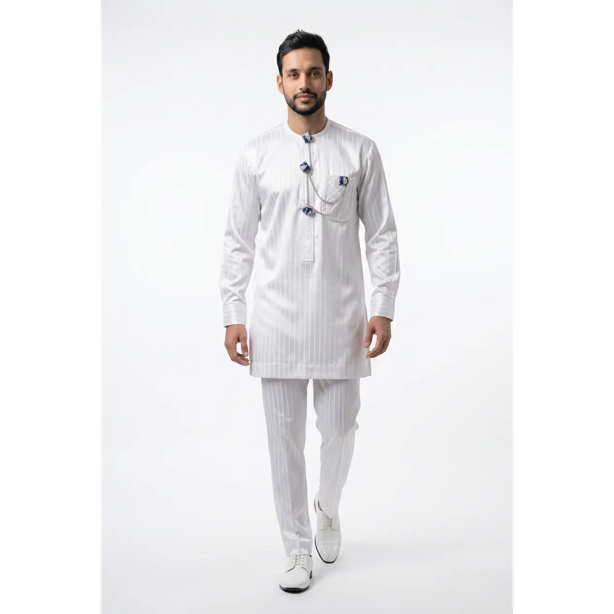 WHITE KAFTAN