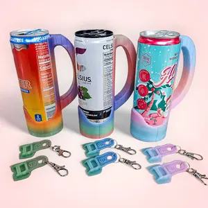 GLOW-IN-THE-DARK HOLDER 3-PACK + 6 FREE KEYCHAIN OPENERS