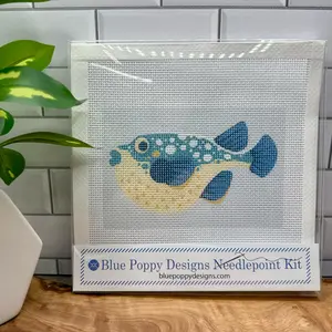 Puffer Fish Needlepoint Kit