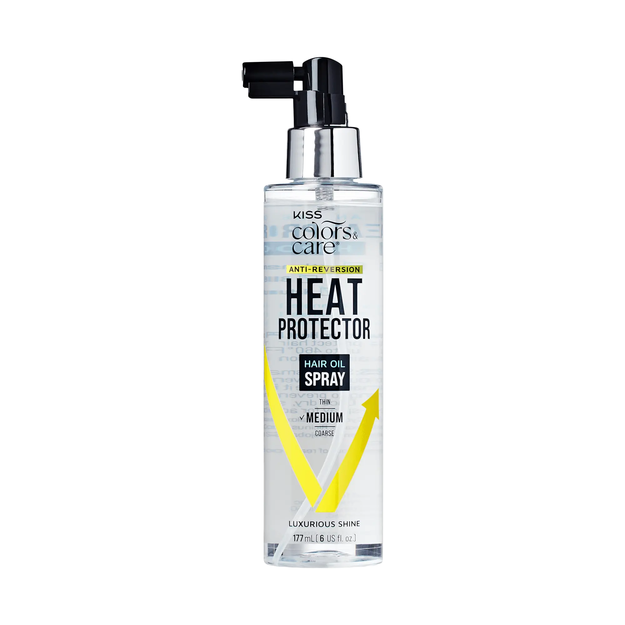 Kiss Colors & Care Anti-Reversion Heat Protector Hair Oil Spray Kiss Colors & Care Anti-Reversion Heat Protector Hair Oil Spray