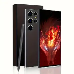 New Android 14 Ultra Smartphone with,Case Screen Protector Stylus Earphones Type-C Charging Cable Perfect Holiday Birthday Gift