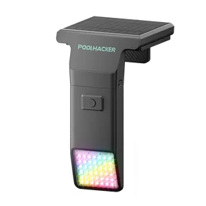 Poolhacker Poolside Solar light, Solar Light for Swimming Pool, above ground pool and In ground Pool  Decorative  Lighting