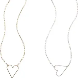 Juliet Heart Necklace