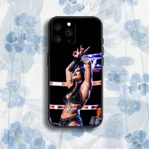 Rhea R-Ripley W-WWE Phone Case for iPhone 17,16,15,14,13,12,11,Pro,Max,Plus Phone Cover Black Soft Box, Designed to Be Anti-Fall