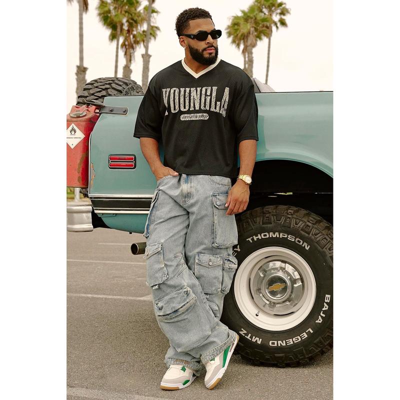 4187 - Varsity Football Cropped Jersey