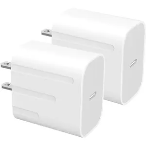 2 Pack USB C Charger Block Fast Charging 20W Type C Chargers Power Adapter for  Phone 16/15/14/13/12/12 Pro Max/11/Xs Max/XR/X/iPad Pro/AirPods/Galaxy S24 Ultra/S23/S22/S21/S20