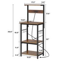 18.1 Inch Rustic Brown