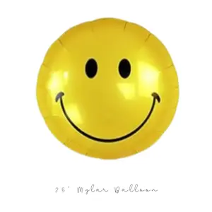 Smiley Face Mylar Balloon One Happy Dude Balloon