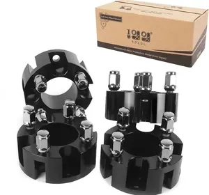 2" Golf Cart Black Wheel Spacers Adapters for Golf Cart