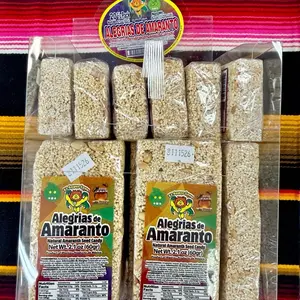 Alegrías de Amaranto con Cacahuate