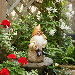 Forest Style Gnome Decor Resin Craft for Home and Yard