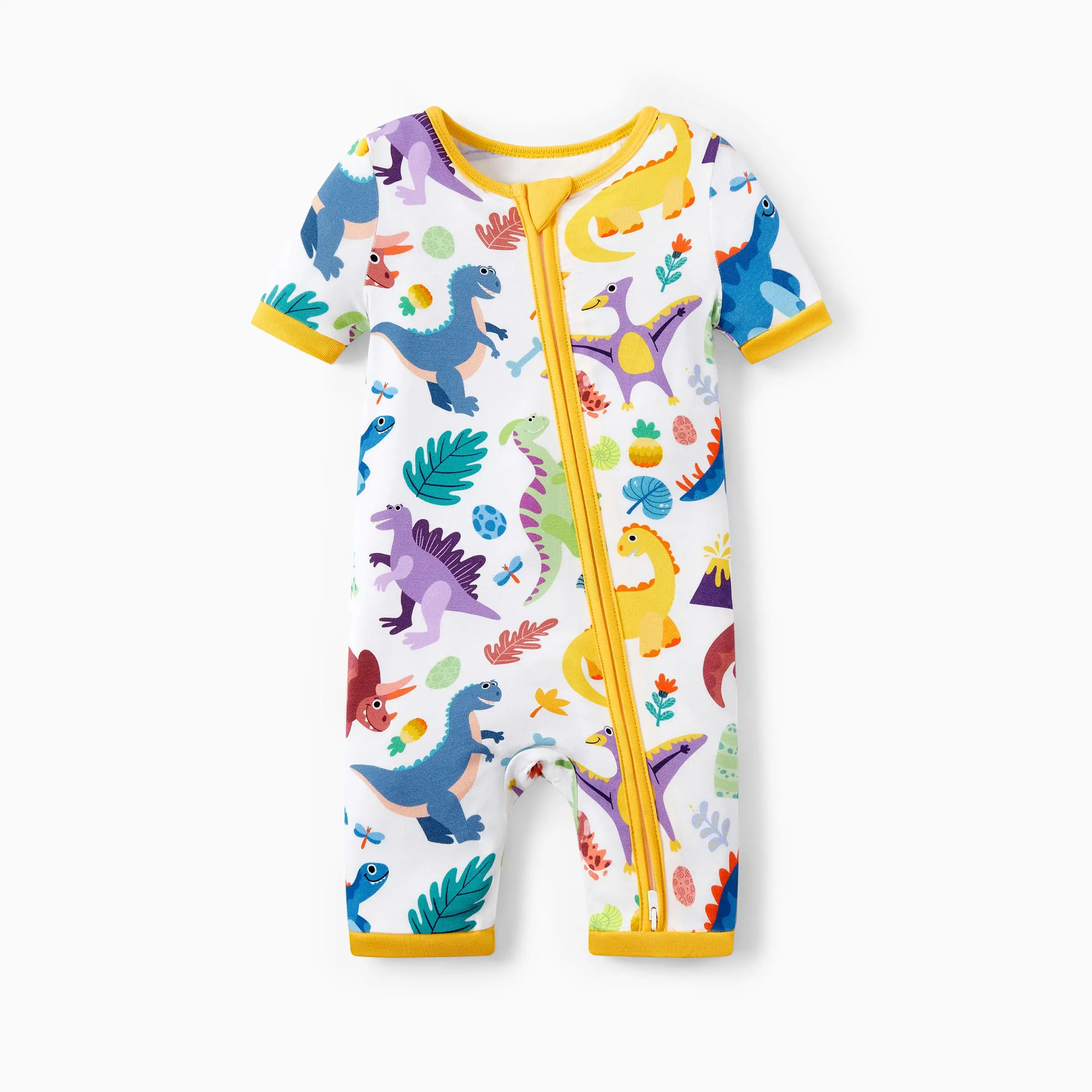 short pajamas Light White