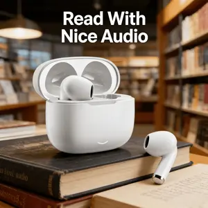 Wireless Bluetooth-compatible Earbuds, Headphone, In-Ear High-Fidelity Sound, 24h Battery Life, Fast Charging Case, Noise Isolation, Android, iOS, PC Compatible