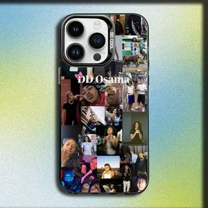 DD O-Osama Rapper Phone Case For iPhone 17 16 15 14 13 12 11 Protection Pro E MAX Gray Matte Silicone Black Cover