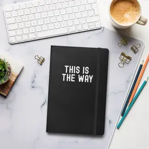 Hardcover bound notebook - This Is The Way
