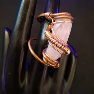 Rose Quartz Ring