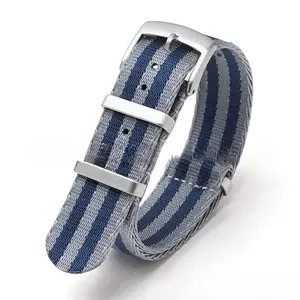 Suitable for nylon canvas watch straps, Seamaster Moonwatch, Speedmaster series, one-piece strap
