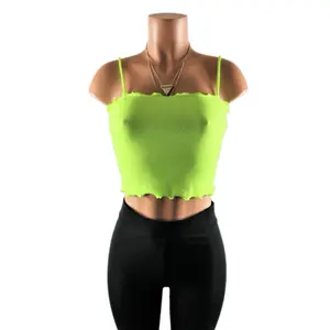 Taylor lettuce trim top - Final Sale Crop Top primark seamless tops