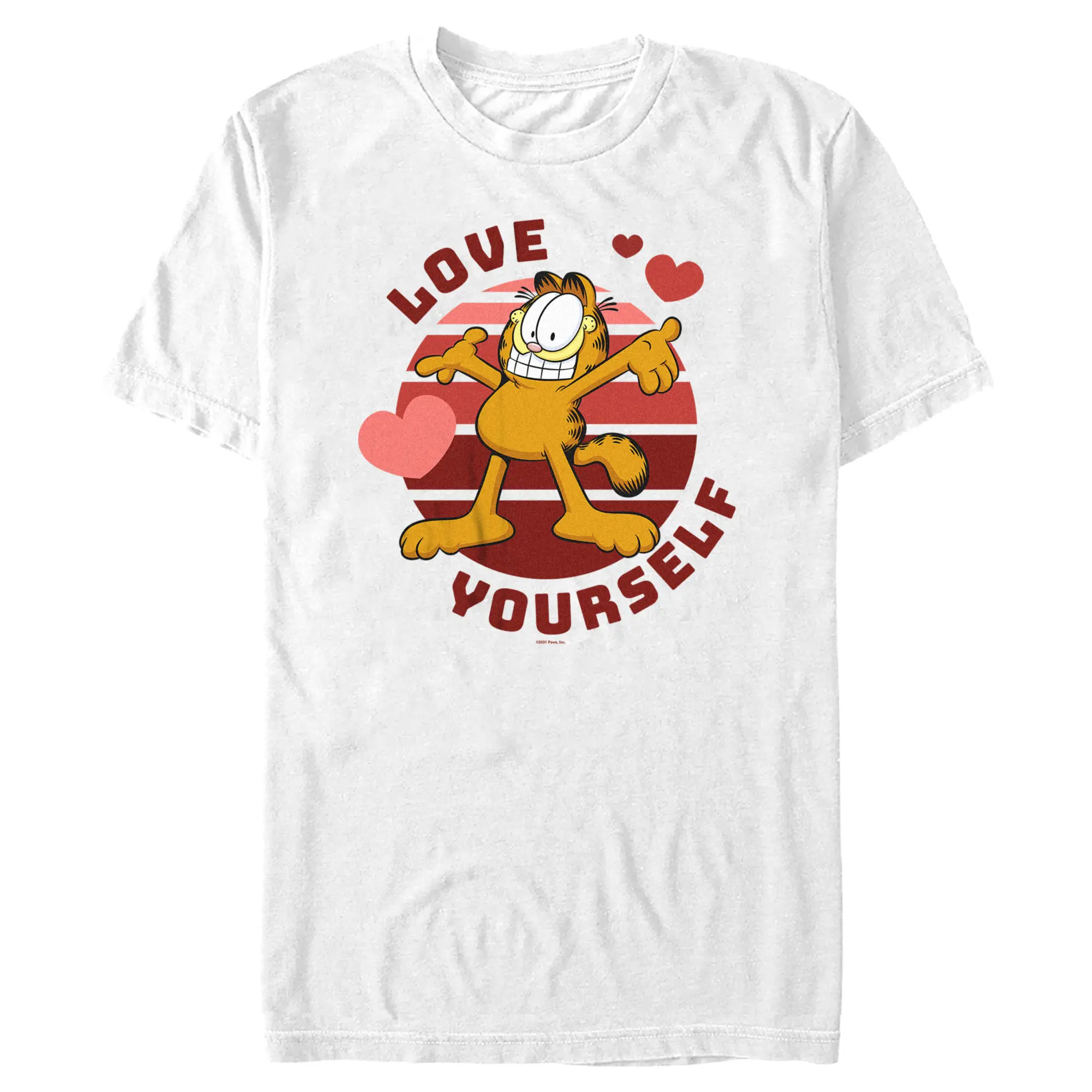 Men's Garfield Love Yourself T-Shirt