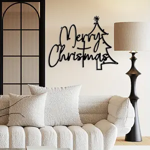 Fashionable Bohemian style metal Christmas tree wall decoration - large interior decoration, suitable for home, office and holiday celebrations, Christmas decorations, high-quality metal craftsmanship, handmade, decorating trees, home decorators,