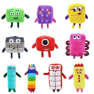 14-30cm Numbers Plush Toys Number Stuffed Dolls Movie Series Cartoon Educational Stuffed Toys Kids Baby Children Gifts
