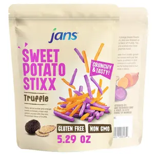 Jans Sweet Potato Stixx, Gluten Free, Non GMO, 5.29 oz (Pack of 1)