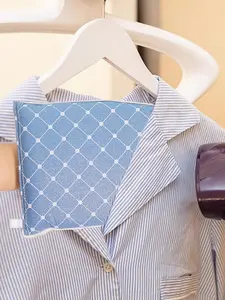 LMMAKE Anti-Steam Ironing Glove Complete Hand Protection with Heat Resistant Surface Ergonomic Finger Design for Clothing Care Lightweight Portable Sponge Mesh Material Ideal Gift for College Students Office Workers