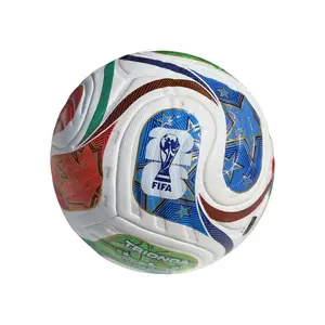 Professional 2026 Tournament Edition Soccer Ball – Size 5 Thermo Bonded Seamless Match Ball, High-Impact Waterproof PU Footbal