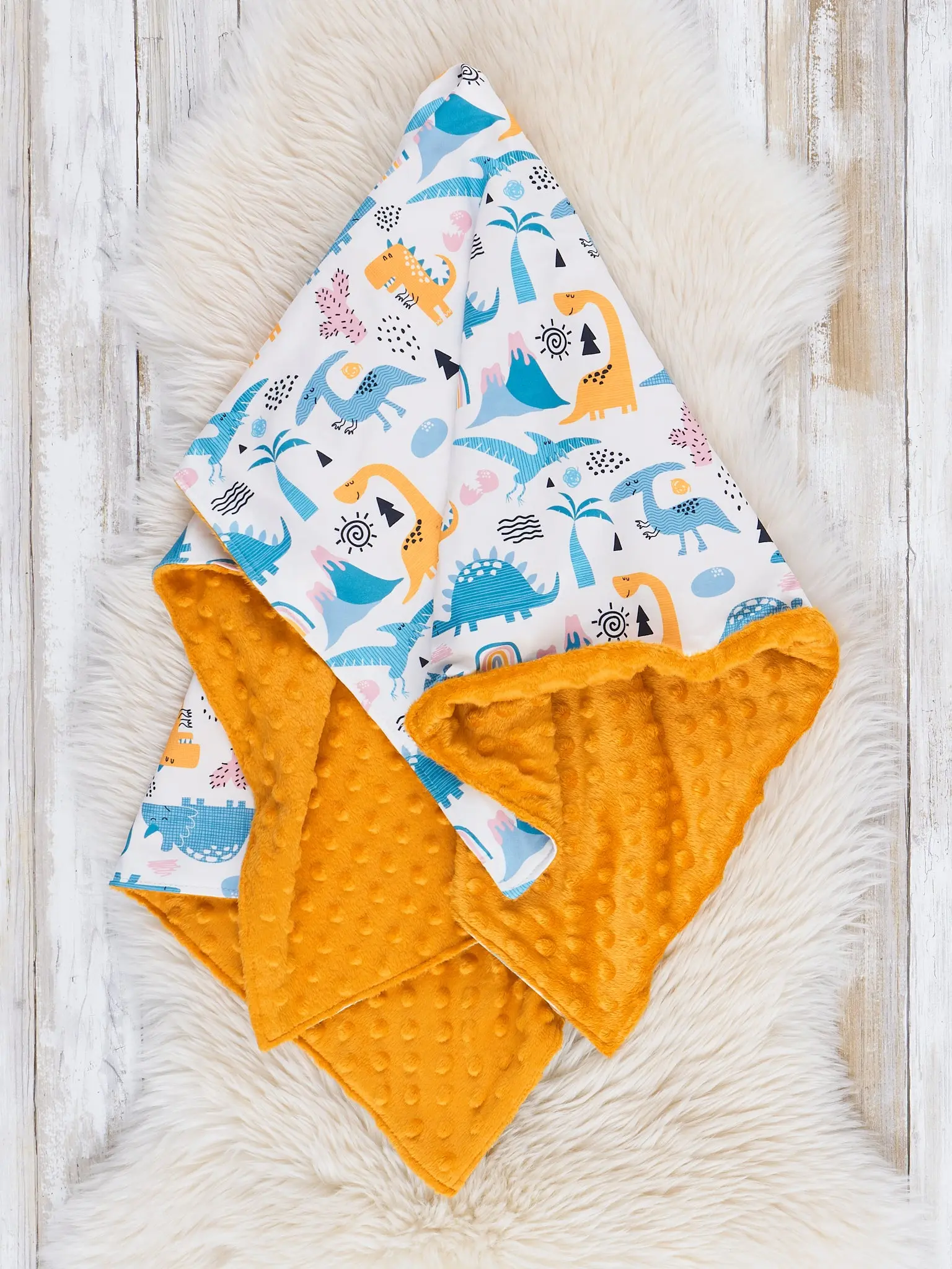Dino Doze Minky Blanket Dino Doze Minky Blanket
