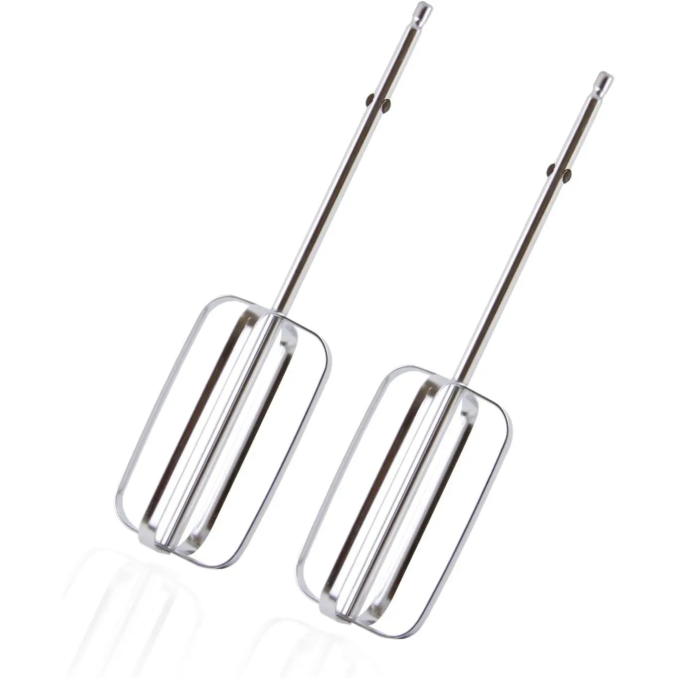 2 count Hand Mixer Attachments Beaters, Hand Mixer Beaters Attachments Kitchen Stainless Steel   for  Beach 62682RZ 62692 62695V 64699 Mixer