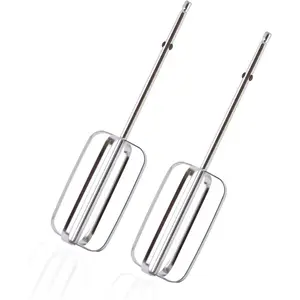2 count Hand Mixer Attachments Beaters, Hand Mixer Beaters Attachments Kitchen Stainless Steel   for  Beach 62682RZ 62692 62695V 64699 Mixer