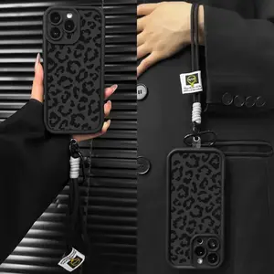 CompatiblewithiPhone17ProMax 14/13/16/15 / leopard following from complete coverage of drop of contracted fashion camera protection following - M6-5261