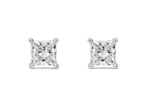 SquareStud Earrings (3CT. Total)