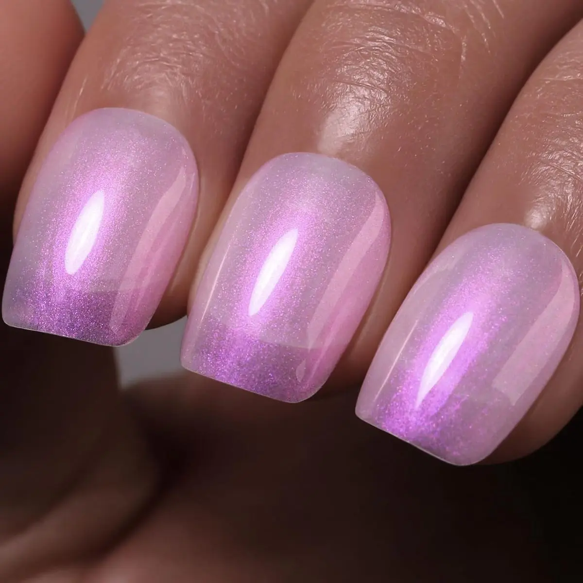 Rose Purple Pearl Gel
