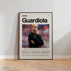 Pep Guardiola poster