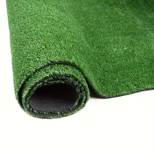 Artificial Grass Turf, 0.6" Pile Height, Indoor Outdoor Fake Astroturf Rug Carpet Mat for Balcony Decor Backyard Patio Backdrop Fence Wall Decorations Dogs