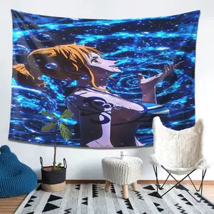 Nami promotional tapestry, living room bedroom office family room party decoration background cloth, living room, bedroom, office tapestry, four seasons home decoration and event decoration, holiday gifts.