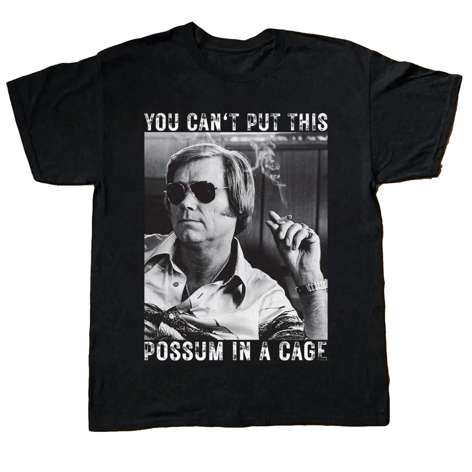 You Cant Put This Possum In A Cage Comfort Color TShirt The Possum Fans Merch Ring Spun Cotton Casual Soft Washed T-Shirt Trendy Tops Perfect Gift