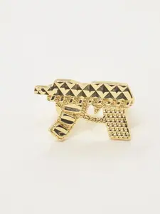 Men Women Hip Hop Geometric Texture Ring, Vintage Street Style Copper Alloy Jewelry Gift, Best Valentine Christmas Birthday Anniversary Present