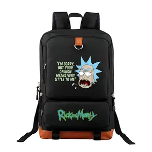 Rick And Morty  Unisex Backpacks,Laptop Bags ,School Backpacks Use for Travel Commuting & Camping Best Birthday Gift for Family&Friends 17.3"*11.4"