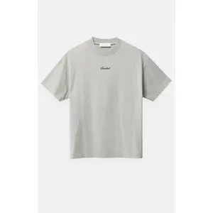 Fear of God ESSENTIALS Men's Concrete Heather Signature '90s Short Sleeve T-Shirt