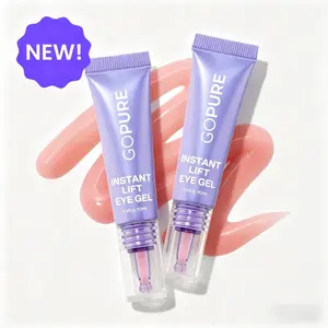 NEW! GOPURE Instant Lift Eye Gel - For Puffiness & Bags, Wrinkles, Fine Lines and Dark Circles, Anti Aging Skin Care for Men & Women with Collagen Targeting Biotech Serums