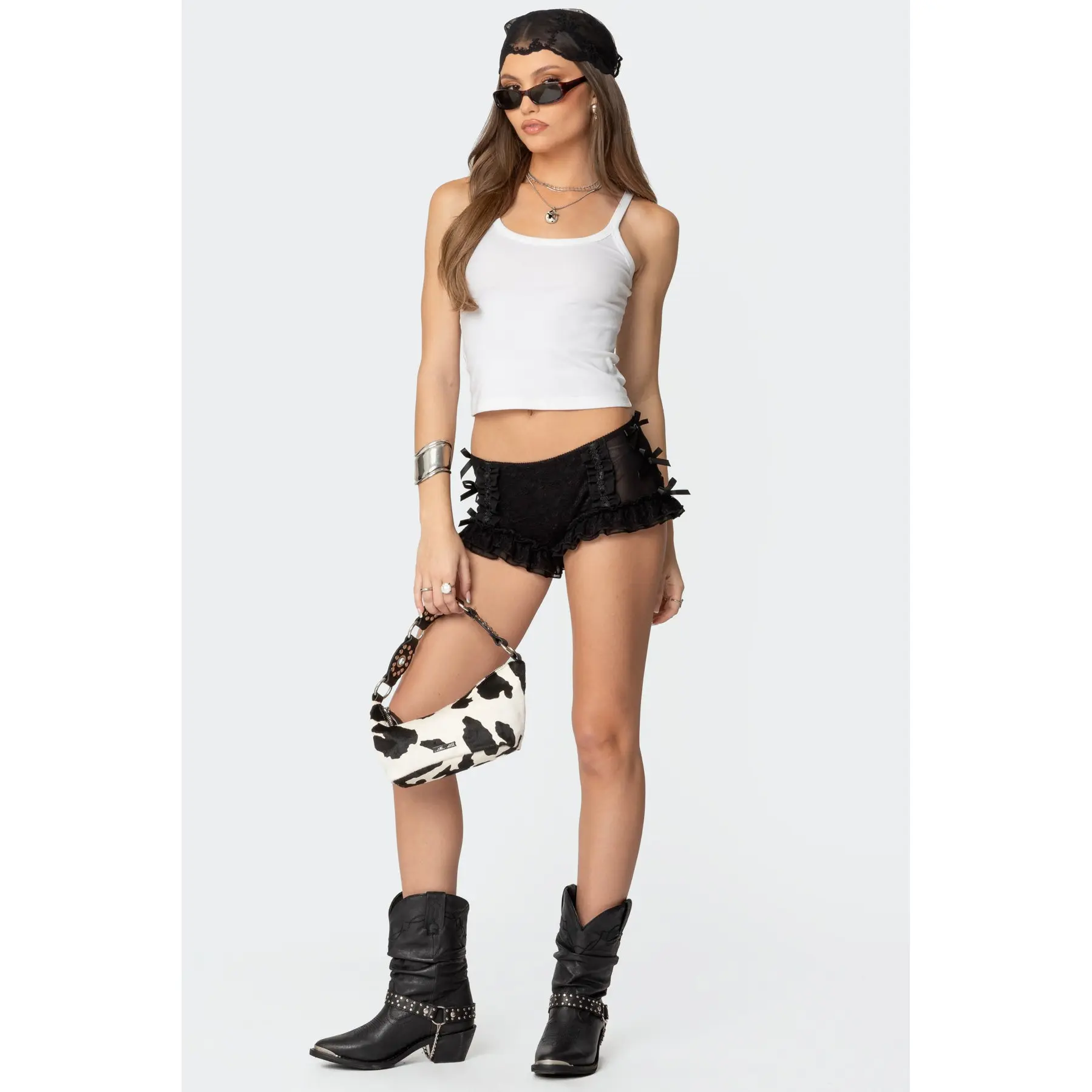 Knox Ruffle Micro Shorts Knox Ruffle Micro Shorts