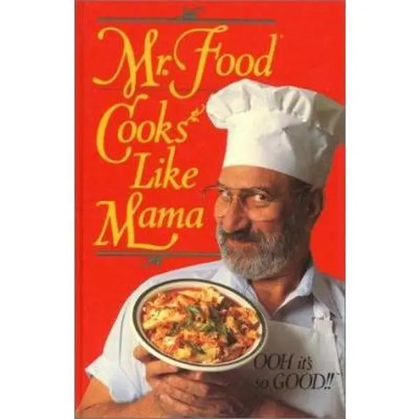 Used Hard Cover Cooking Book - Mr. Food Cooks Like Mama by Art Ginsburg (English, Family Recipe, Household Kitchen Cooking, TV Show Inspiration, 1.42 lbs), 1.42 Pounds