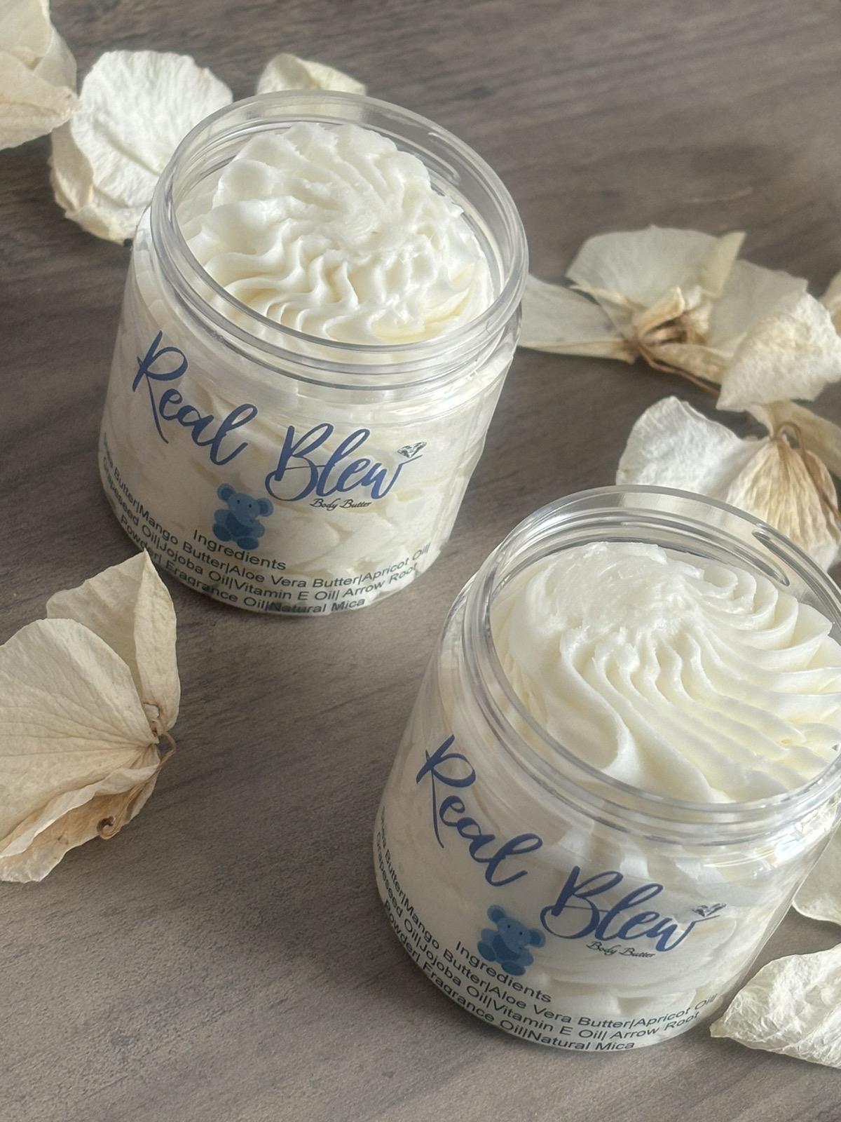 Baby Powder Body Butter for Dry & Aging Skin – Deep Moisture, Long‑Lasting Hydration