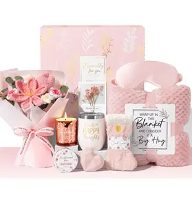 MAYICIVO mothersdaygift & Birthday Gift for Women –  Self Care Package Get Well Soon Gift Baskets, Thinking of You Sympathy Spa Gift Set Unique Gifts for Women Mom Sister Grandma Friends