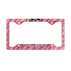 Doflamingo Metal License Plate Frame